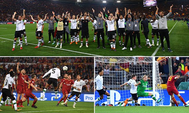 Tekuk Roma Agregat 7-6, Liverpool Tantang Real Madrid di Kiev